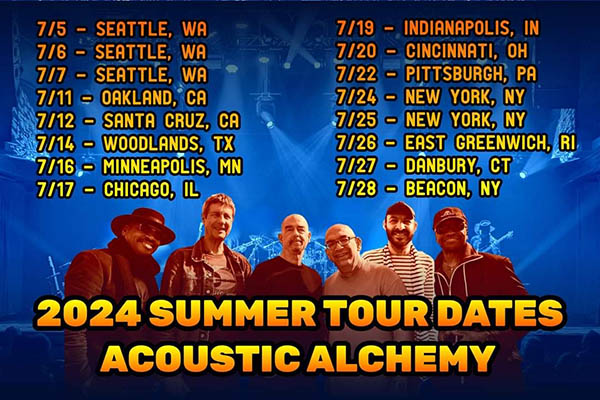 Acoustic Alchemy Fall Tour 2023
