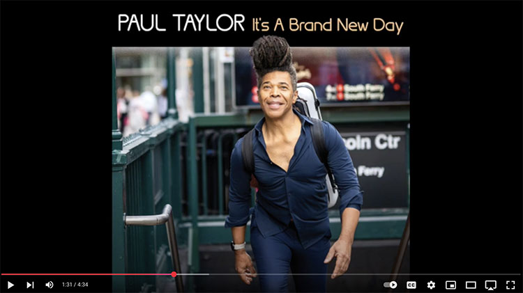 Paul Taylor - It's A Brand New Day official video