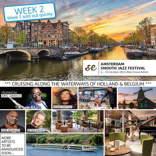 Amsterdam Smooth Jazz Festival River Cruise 2025